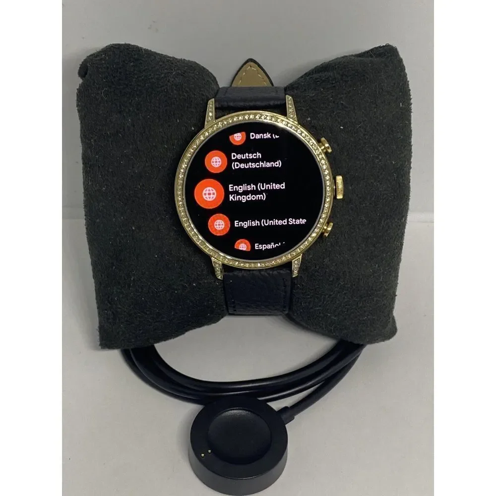 Fossil Gen 4 Authentic Digital Dial Smart Watch Custom Band FTW6012 AB484